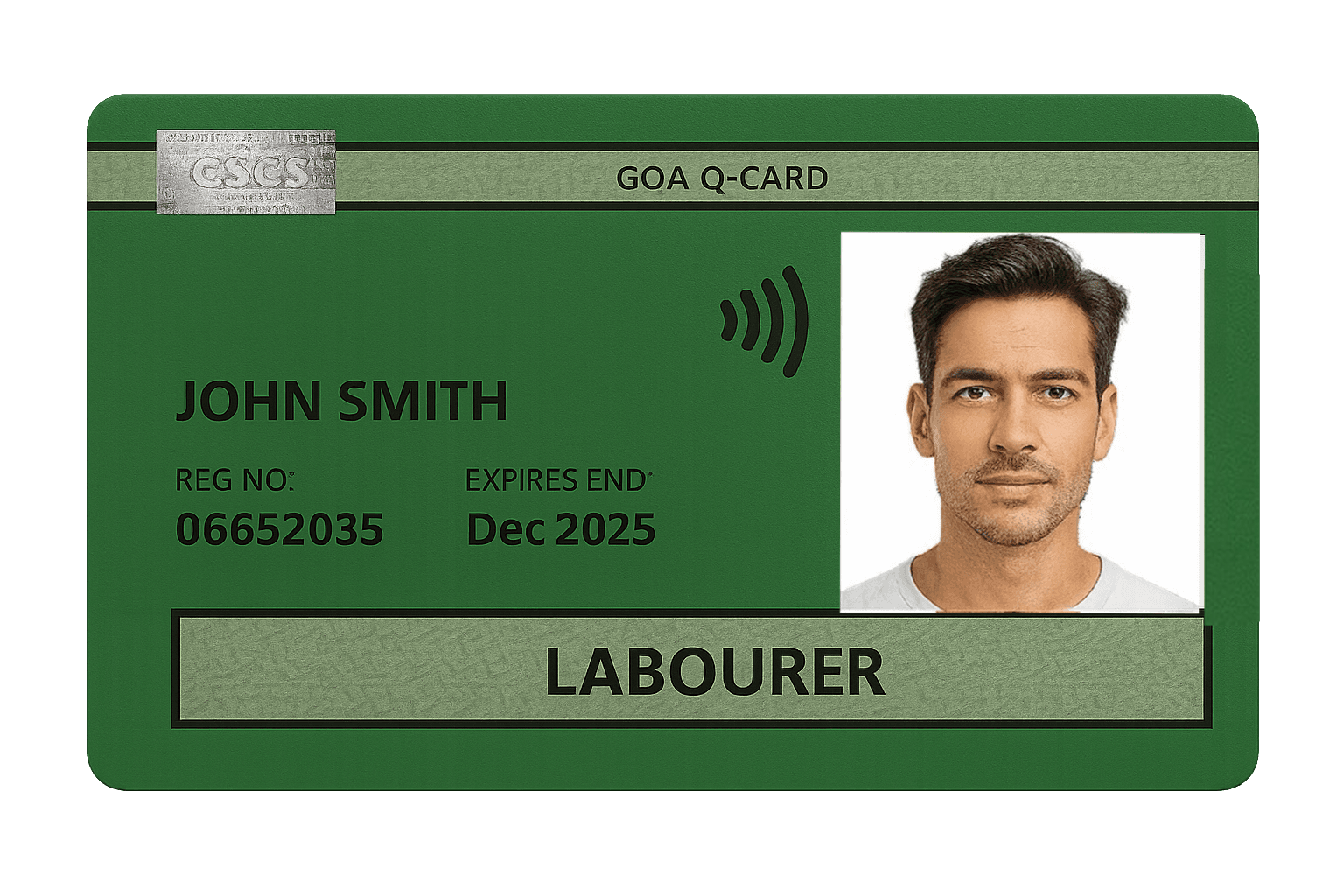 Green CSCS Card